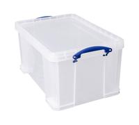 Really Useful Storage Box 48 Litre Clear, Clear