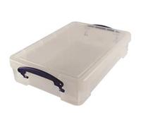 Really Useful Box Storage Box UB4LC 4 L Transparent Plastic 39.5 x 25.5 x 8.8 cm