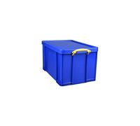 Really Useful 84 Litre Storage Box - Solid Blue