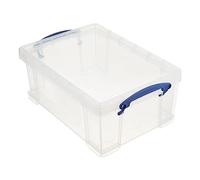 Really Useful 9 Litre Clear Plastic Storage Box