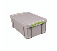 Really Useful 9L Stacking Box Recycled Grey 9RDG