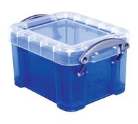 Really Useful Box 0.14 Litre Translucent Blue