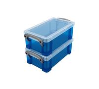Really Useful Box 0.9 Litre - Pack of 2 (Blue)