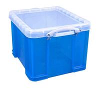 Really Useful Box Plastic Storage Box 35 L Blue 39 x 48 x 31 cm