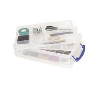 Really Useful Box 4CDIV2HOB File 2000 RU4-2X15 CS TP - Separating tray, transparent, 1 unit