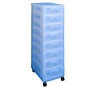 Really Useful Box 8 x 7 Litre Drawer, Clear