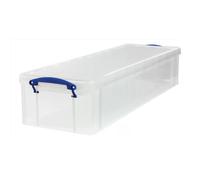 Really Useful Box Clear Storage Box 22 Litres 82cm x 25.5cm x 15.5cm