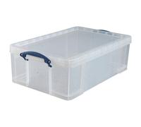 Really Useful Box Company Really Useful 50L Plastic Storage Box W710Xd440Xh230mm Clear King50C