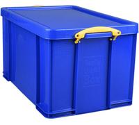 Really Useful Box Company Really Useful Plastic Storage Box 84 Litre Blue Single