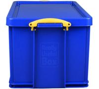 Really Useful Box Company Really Useful Plastic Storage Box 84 Litre Solid Blue/ Free Next Day Delivery