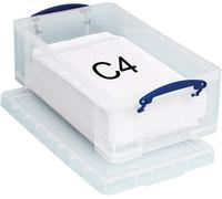 Really Useful Box Company Storage Box Really Useful 12 L 1-Pack - A4-Size Storage Solution, Transparent