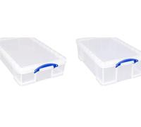 Really Useful Box Plastic Storage 1 X 33L+1 X 50L(Bonus Pack)