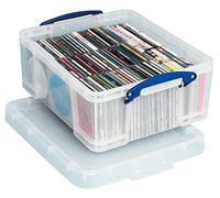 Really Useful Box Plastic Storage 18 Litre Clear