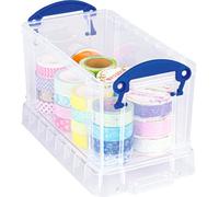 Really Useful Box Plastic Storage 2.1 Litre Clear