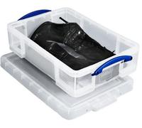 Really Useful Box Plastic Storage 24.5 Litre Clear