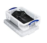 Really Useful Box Plastic Storage 24.5 Litre Clear