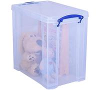 Really Useful Box Plastic Storage 25 Litre Clear