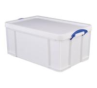 Really Useful Box Plastic Storage Box 64 L White 44 x 71 x 31 cm