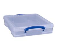 Really Useful Box Plastic Storage 7 Litre Clear,40Lx35Wx8.5D CM