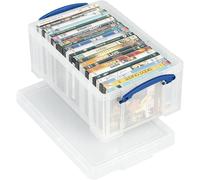 Really Useful Box Plastic Storage 9 Litre Clear