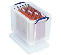 Really Useful Boxes Storage Box 24C 24 L Transparent Plastic 27 x 46.5 x 29 cm