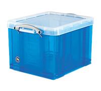 Really Useful Box Plastic Storage Box 35 L Blue 48 x 39 x 31 cm