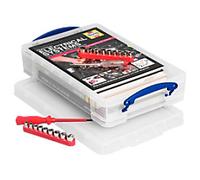 Really Useful Box Storage Box UB4LC 4 L Transparent Plastic 39.5 x 25.5 x 8.8 cm