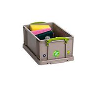 Really Useful Box Plastic Storage Box 9 L Grey 25.5 x 39.5 x 15.5 cm
