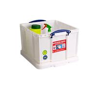 Really Useful Box Plastic Storage Extra Strong 42 Litre White 440 x 520 x 310 mm