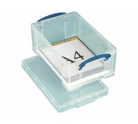 Really Useful Box Storage 9 L, L395 x W255 x D155mm, Clear +24h Delivery