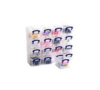 Really Useful Box Storage Box 0.3 L Transparent 8.5 x 12 x 6.5 cm 16 Pieces