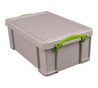 Really Useful 9L Stacking Box Recycled Grey 9RDG