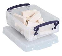 Really Useful Boxes 0.75 Litre Rectangle Really Useful Box Clear
