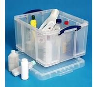 Really Useful Boxes 68504100 small parts/tool box Plastic Transparent