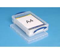 Really Useful Box Storage Box UB4LC 4 L Transparent Plastic 39.5 x 25.5 x 8.8 cm