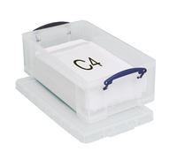 Really Useful Storage Box Plastic Lightweight Robust Stackable - 12C