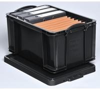 Really Useful Clear Plastic Box - 48 Litres - 60 x 40 x 31.5 cm