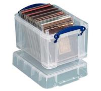 Really Useful Clear Plastic Storage Box With Handles 3 Litre
