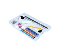 Really Useful Desk Drawer Organiser 4 Litre 395 x 255 x 88mm Clear +24h Delivery