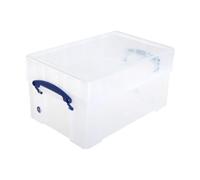 Really Useful! Plastic Re-Usable Storage Box 100 x 7 Vinyl Singles Records 9XL 9 Litre XL (1)