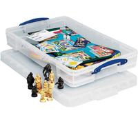 Really Useful Plastic Storage Box 20 Litre Clear