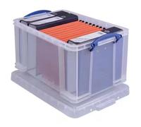 Really Useful Plastic Storage Box 48 Litre Clear - 48CCB