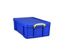 Really Useful Plastic Storage Box 50 Litre Solid Blue