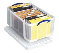 Really Useful Plastic Storage Box 64 Litre Clear