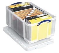 Really Useful Plastic Storage Box 64 Litre Clear - 64CCB