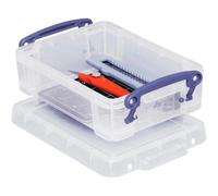Really Useful Boxes 0.75 Litre Rectangle Really Useful Box Clear