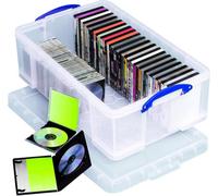 Really Useful Stackable Storage Box 50Liter Clear