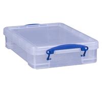 Really Useful Box Storage Box UB4LC 4 L Transparent Plastic 39.5 x 25.5 x 8.8 cm