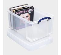 Really Useful Storage Box 48 Litre Clear, Clear