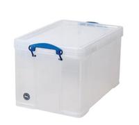 Really Useful Storage Box Plastic Lightweight Robust Stackable 84 Litre